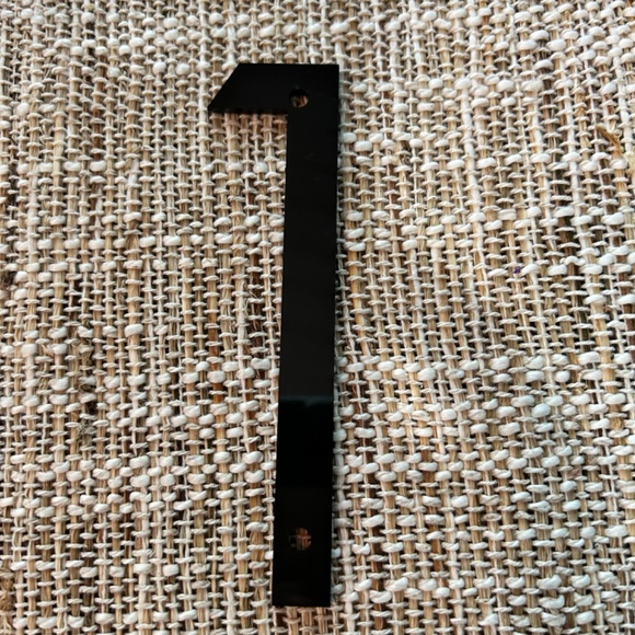 🏡NWT-OLD TURTLEDOVE BRAND, 5” HOUSE NUMBERS - EXTERIOR - COLOR: BLACK MIRROR🏡 - Picture 7 of 16